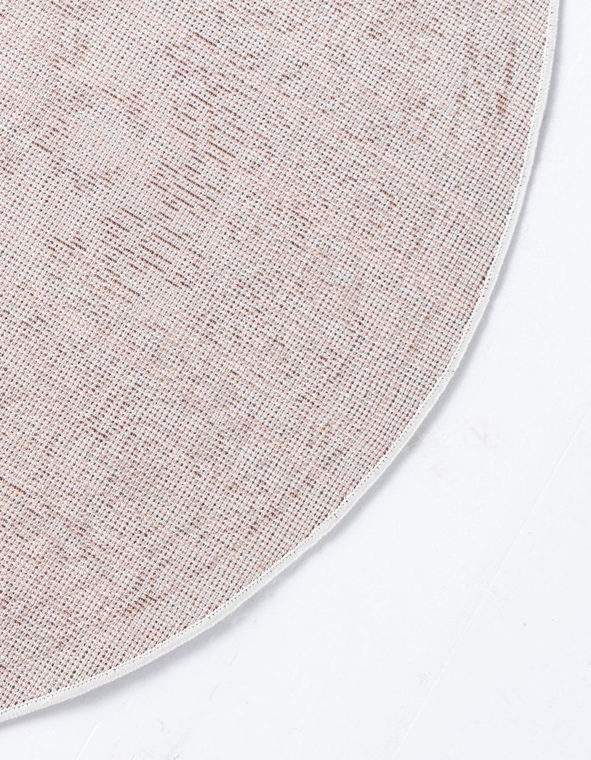 Eden Oasis Collection Area Rug -  Refuge (Beige) Round Beige  lifestyle 68