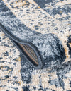 Eden Oasis Collection Area Rug -  Refuge (Dark Blue) Rectangle Dark Blue  lifestyle 13