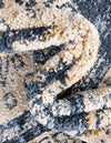 Eden Oasis Collection Area Rug -  Refuge (Dark Blue) Rectangle Dark Blue  lifestyle 17