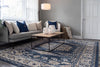Eden Oasis Collection Area Rug -  Refuge (Dark Blue) Rectangle Dark Blue  lifestyle 12