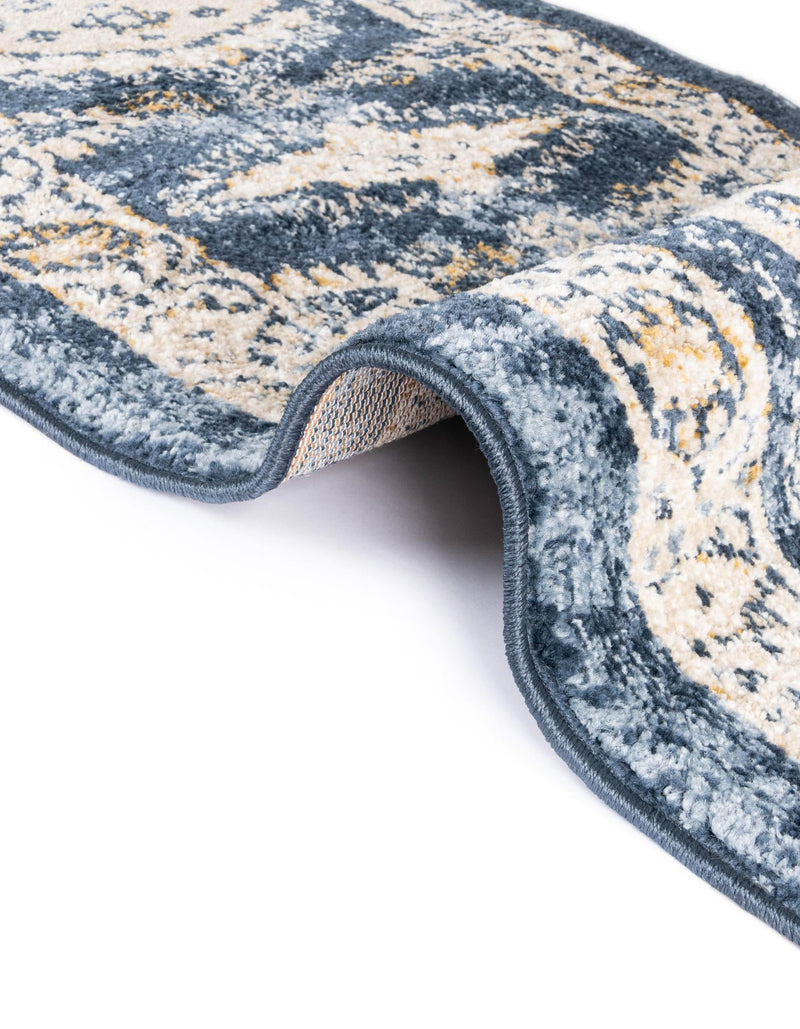Eden Oasis Collection Area Rug -  Refuge (Dark Blue) Rectangle Dark Blue  lifestyle 27