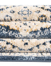 Eden Oasis Collection Area Rug -  Refuge (Dark Blue) Rectangle Dark Blue  lifestyle 35