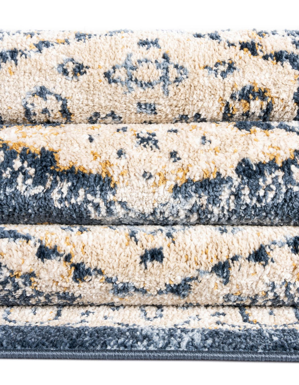 Eden Oasis Collection Area Rug -  Refuge (Dark Blue) Rectangle Dark Blue  lifestyle 35