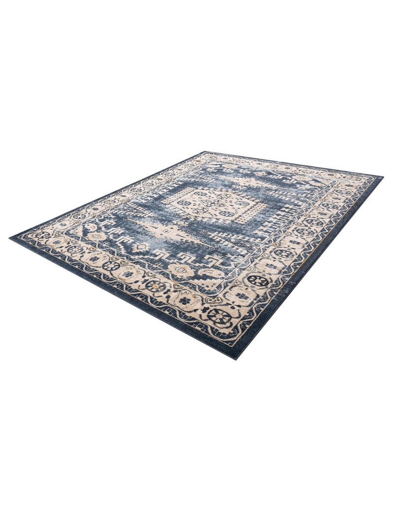 Eden Oasis Collection Area Rug -  Refuge (Dark Blue) Rectangle Dark Blue  lifestyle 4