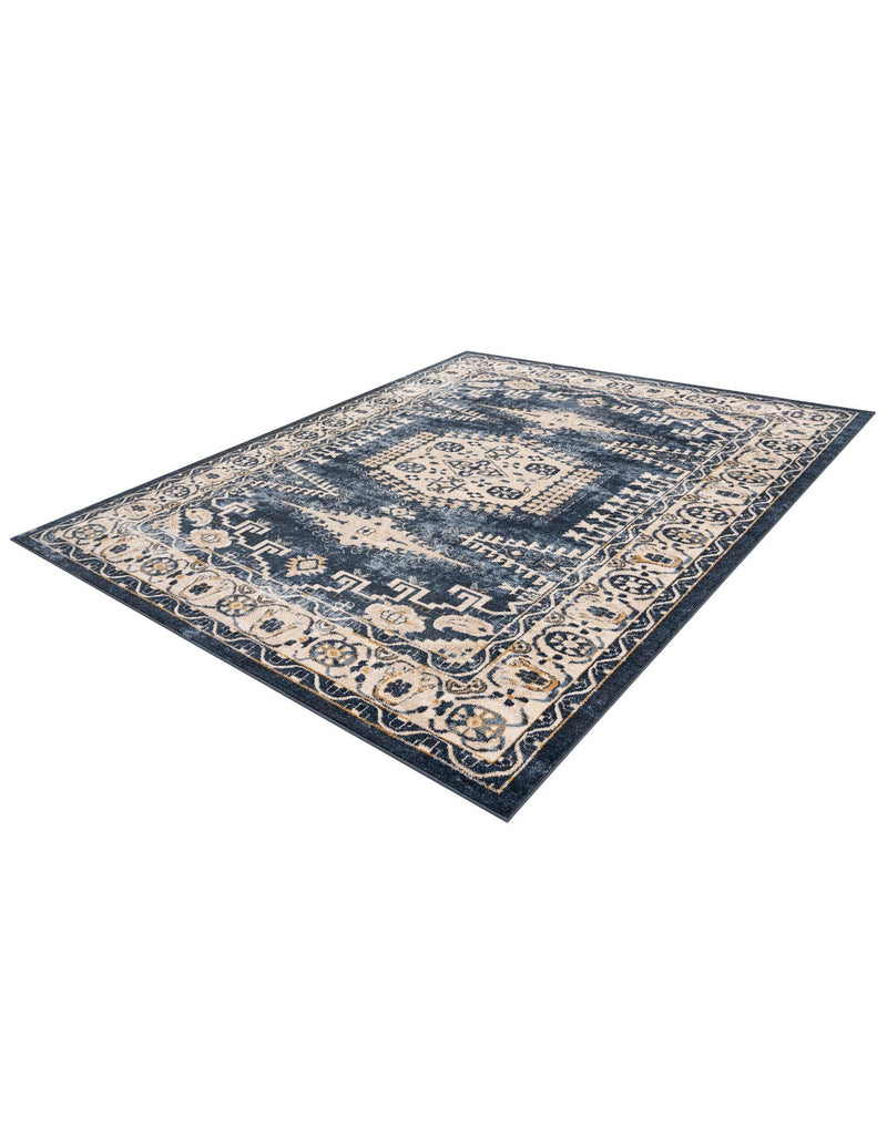 Eden Oasis Collection Area Rug -  Refuge (Dark Blue) Rectangle Dark Blue  lifestyle 5