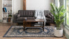 Eden Oasis Collection Area Rug -  Refuge (Dark Blue) Rectangle Dark Blue  lifestyle 5