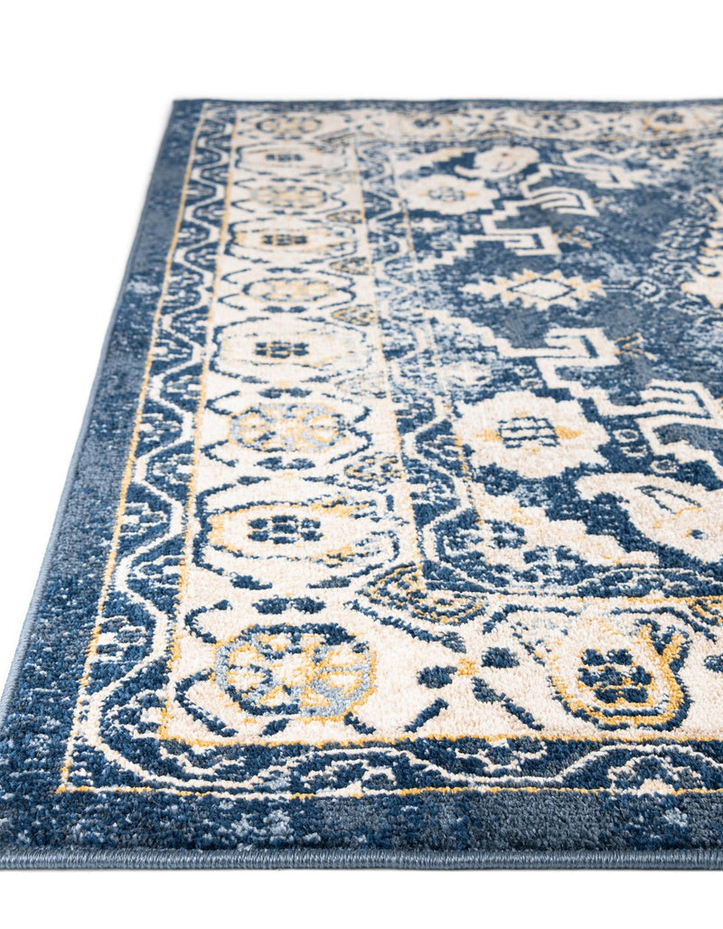 Eden Oasis Collection Area Rug -  Refuge (Dark Blue) Rectangle Dark Blue  lifestyle 22