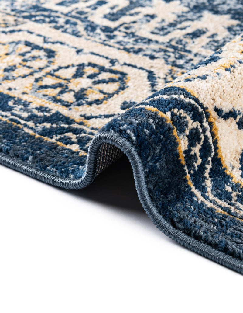 Eden Oasis Collection Area Rug -  Refuge (Dark Blue) Rectangle Dark Blue  lifestyle 26