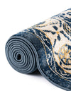 Eden Oasis Collection Area Rug -  Refuge (Dark Blue) Rectangle Dark Blue  lifestyle 30