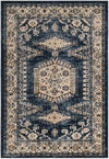 Eden Oasis Collection Area Rug -  Refuge (Dark Blue) Rectangle Dark Blue  lifestyle 2