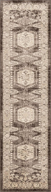 Eden Oasis Collection Area Rug -  Refuge (Dark Brown) Runner Dark Brown  lifestyle 12