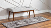Eden Oasis Collection Area Rug -  Refuge (Dark Brown) Runner Dark Brown  lifestyle 16