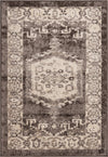 Eden Oasis Collection Area Rug -  Refuge (Dark Brown) Rectangle Dark Brown  lifestyle 2