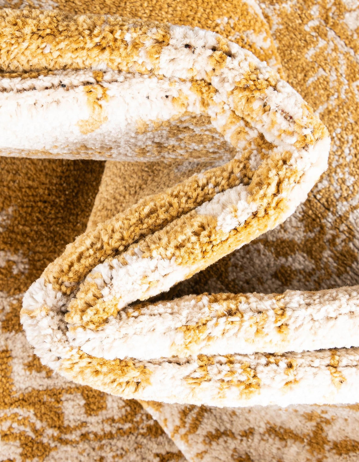 Eden Oasis Collection Area Rug -  Refuge (Gold) Rectangle Gold  lifestyle 8