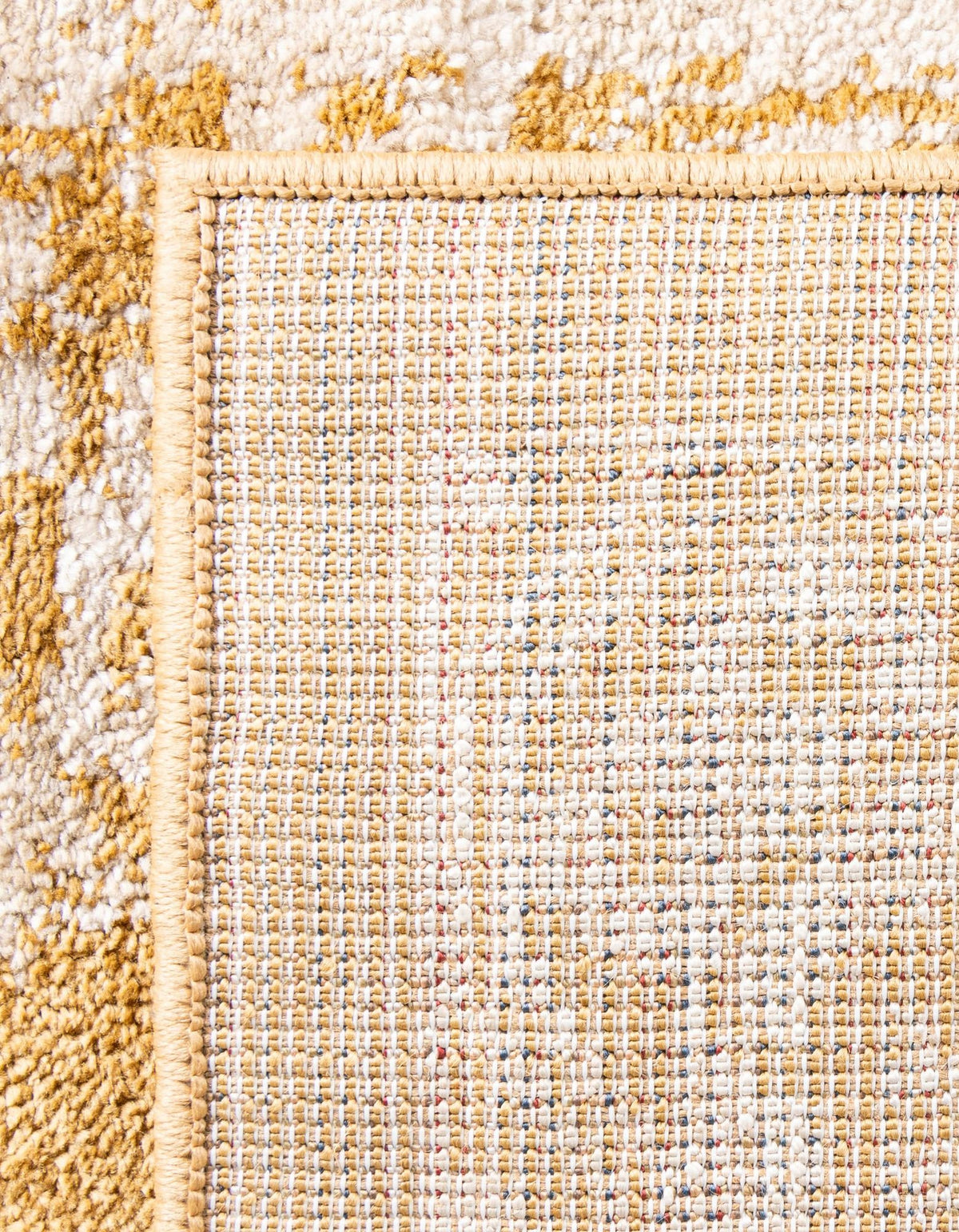 Eden Oasis Collection Area Rug -  Refuge (Gold) Rectangle Gold  lifestyle 9