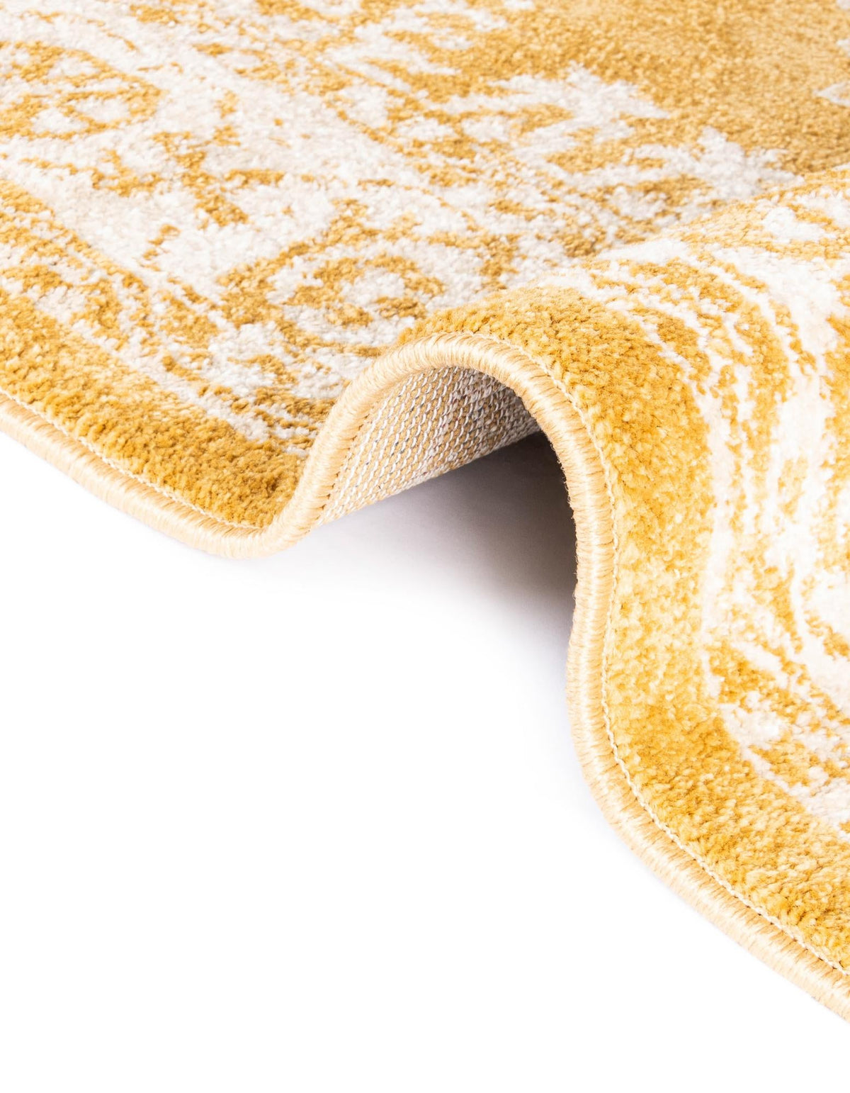 Eden Oasis Collection Area Rug -  Refuge (Gold) Rectangle Gold  lifestyle 17