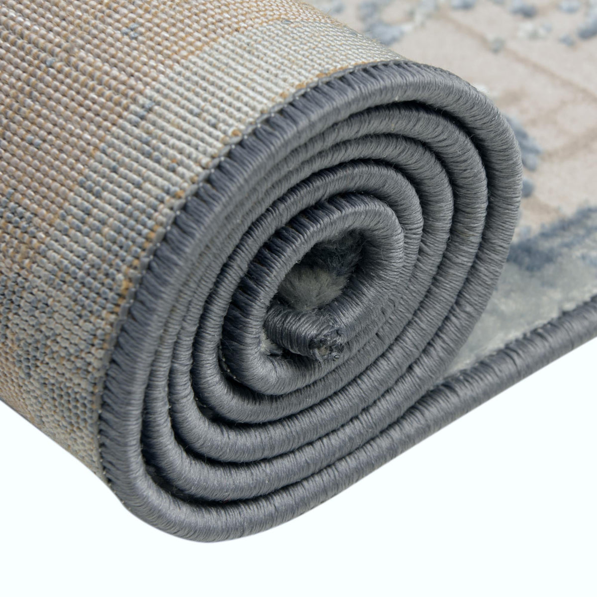 Derbyshire Elegance Collection Area Rug -  Matlock Round Blue  lifestyle 61