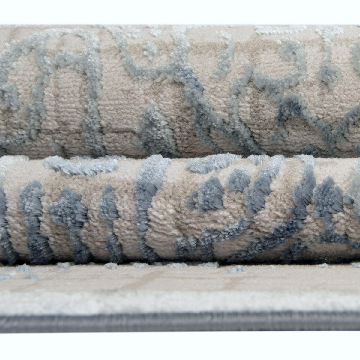 Derbyshire Elegance Collection Area Rug -  Matlock Round Blue  lifestyle 66