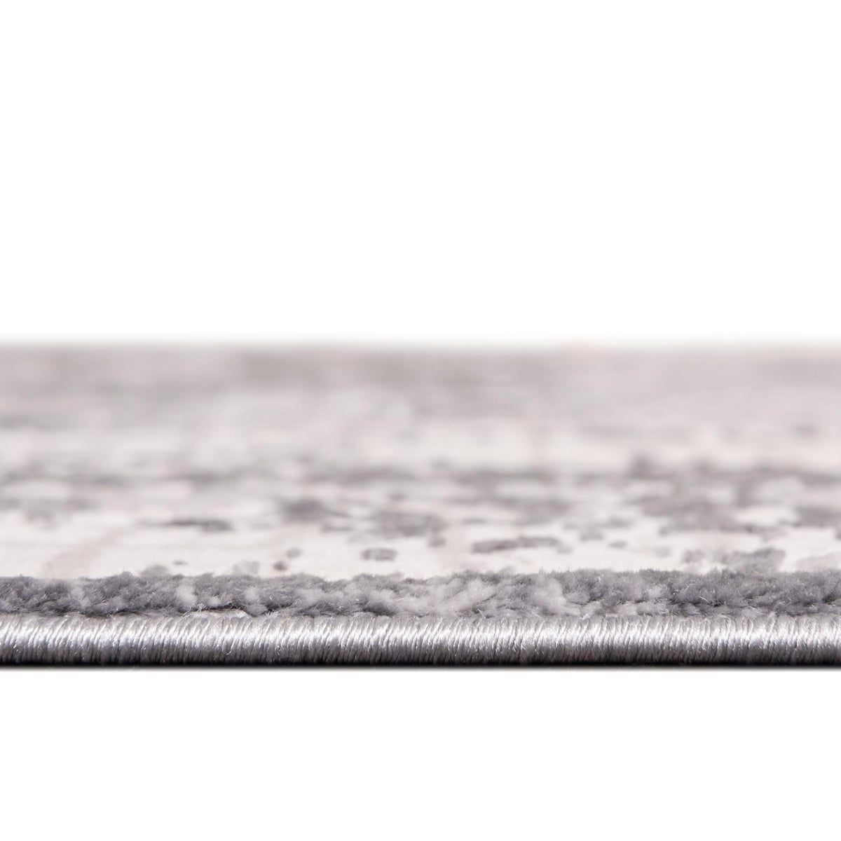 Derbyshire Elegance Collection Area Rug -  Matlock Round Gray  lifestyle 42
