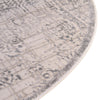 Derbyshire Elegance Collection Area Rug -  Matlock Round Gray  lifestyle 52