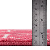 Lattice Garden Collection Area Rug - Arborville (Pink) Round Pink  lifestyle 2