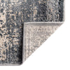 Coastal Manor Collection Area Rug -  Dunes Rectangle Gray Blue  lifestyle 15