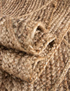 Woven Seaside Jute Collection Area Rug - Harbor Cove Rectangle Natural  lifestyle 90
