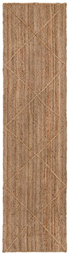 Woven Seaside Jute Collection Area Rug - Harbor Cove Runner Natural  lifestyle 115