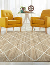 Woven Seaside Jute Collection Area Rug - Harbor Cove Rectangle White  lifestyle 18