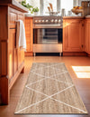 Woven Seaside Jute Collection Area Rug - Harbor Cove Runner White  lifestyle 134