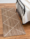Woven Seaside Jute Collection Area Rug - Harbor Cove Runner White  lifestyle 139