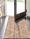 Woven Seaside Jute Collection Area Rug - Harbor Cove Runner White  lifestyle 162