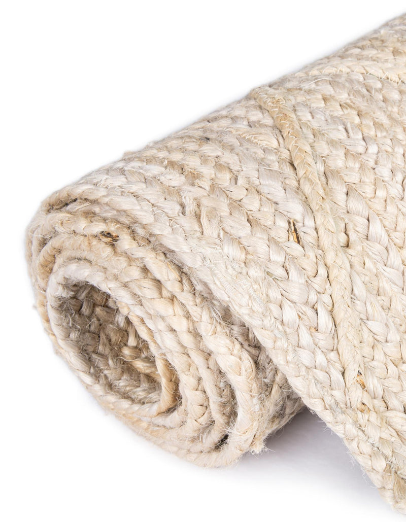 Woven Seaside Jute Collection Area Rug - Harbor Cove Rectangle Ivory  lifestyle 84