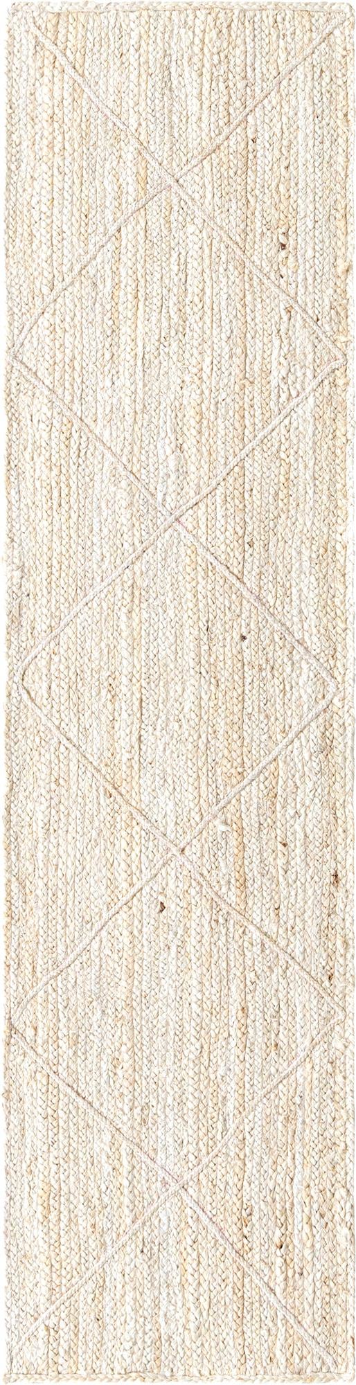 Woven Seaside Jute Collection Area Rug - Harbor Cove Runner Ivory  lifestyle 132