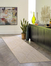 Woven Seaside Jute Collection Area Rug - Harbor Cove Runner Ivory  lifestyle 148