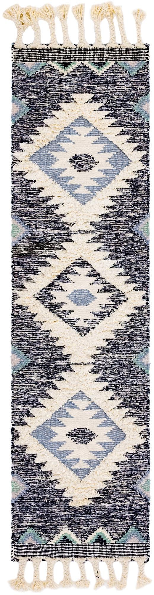 Sonoran Collection Area Rug - Flagstaff Runner Dark Blue  lifestyle 124