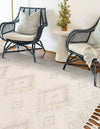 Sedona Sands Collection Area Rug - Canyon Rectangle Ivory  lifestyle 32
