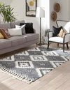 Sedona Sands Collection Area Rug - Canyon Rectangle Charcoal  lifestyle 7