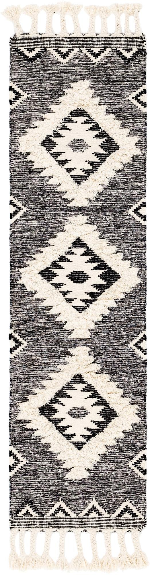 Sonoran Collection Area Rug - Flagstaff Runner Charcoal  lifestyle 129