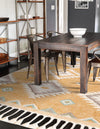 Sedona Sands Collection Area Rug - Canyon Rectangle Gold  lifestyle 46