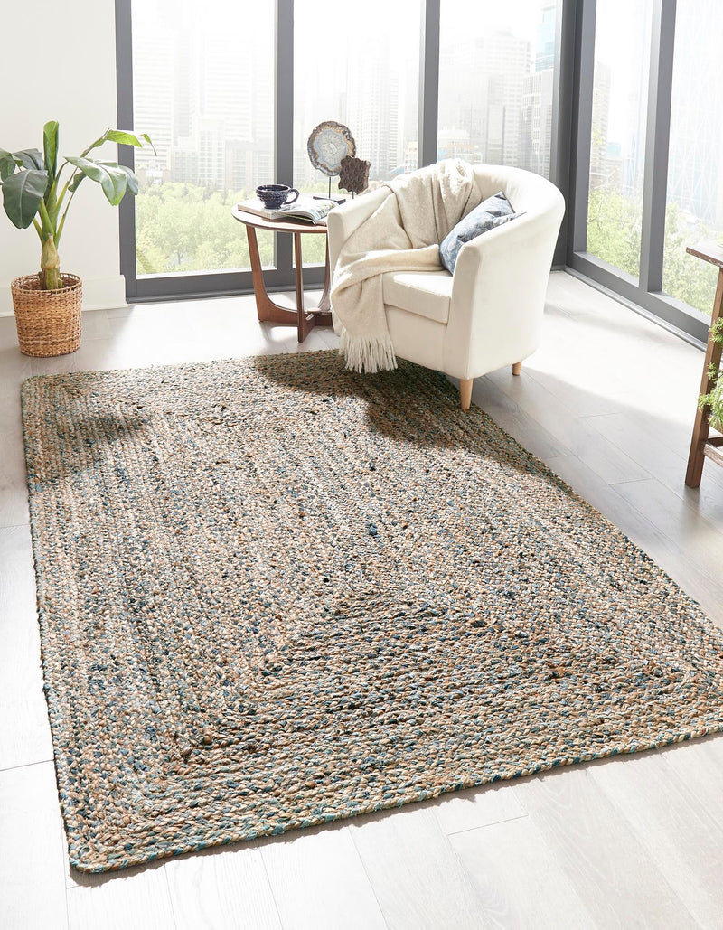 Woven Tapestry Lane Collection Area Rug - Sahara Rectangle Natural  lifestyle 2