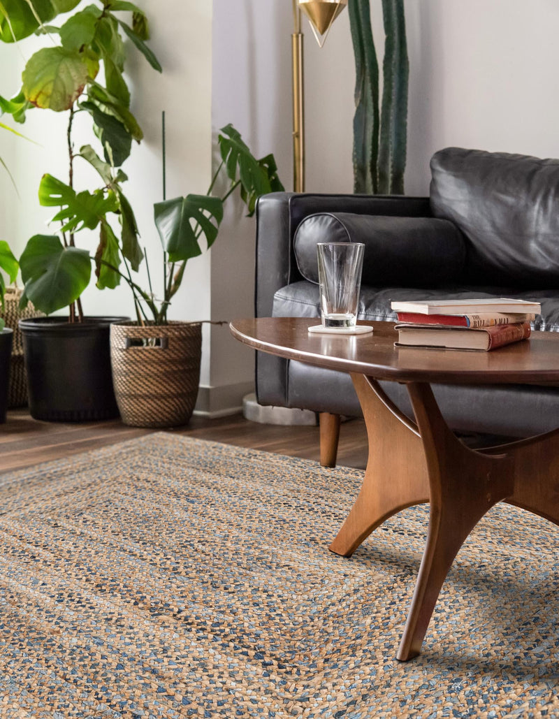Woven Tapestry Lane Collection Area Rug - Sahara Rectangle Natural  lifestyle 8