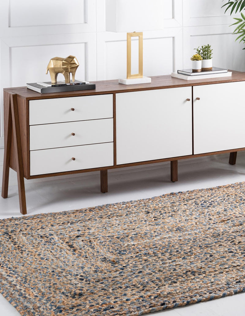 Woven Tapestry Lane Collection Area Rug - Sahara Rectangle Natural  lifestyle 12
