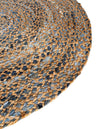 Woven Udaipur Collection Area Rug - Sahara Round Natural  lifestyle 42