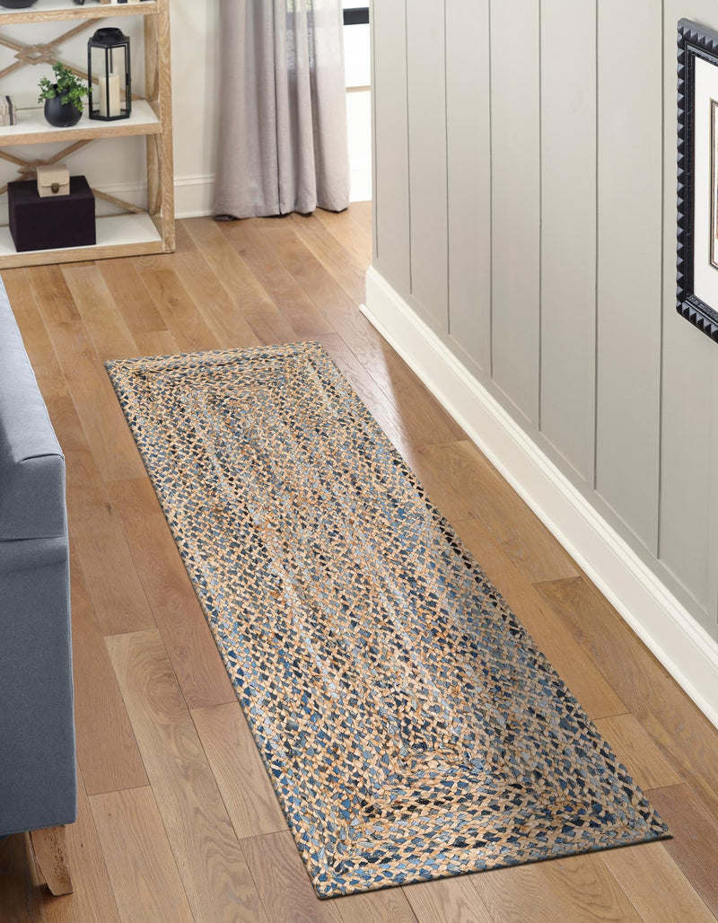 Woven Tapestry Lane Collection Area Rug - Sahara Runner Natural  lifestyle 22