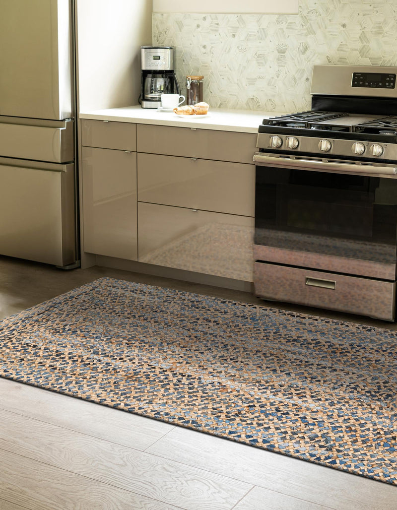 Woven Tapestry Lane Collection Area Rug - Sahara Runner Natural  lifestyle 38