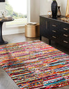 Woven Tapestry Lane Collection Area Rug - Jaipur Rectangle Multi  lifestyle 3