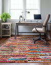 Woven Tapestry Lane Collection Area Rug - Jaipur Rectangle Multi  lifestyle 8