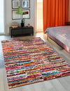 Woven Tapestry Lane Collection Area Rug - Jaipur Rectangle Multi  lifestyle 11