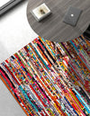 Woven Tapestry Lane Collection Area Rug - Jaipur Rectangle Multi  lifestyle 12